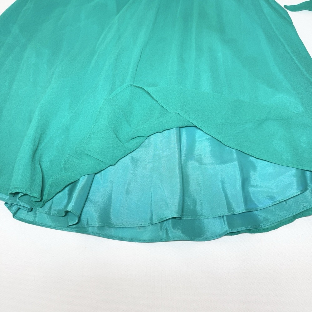 Cache Y2K Silk Halter Babydoll Dress 10 Hoco Party Fairy Mermaid Graduation - Picture 7 of 14